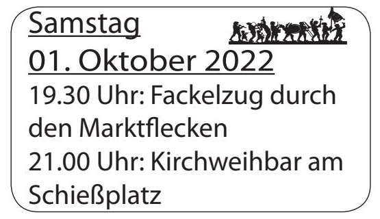 Rückblick 2022 - Samstag 01.10.2022