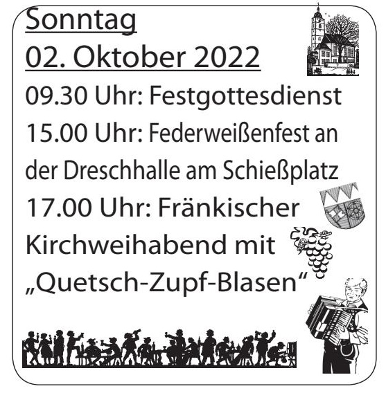 Rückblick 2022 - Sonntag 02.10.2022