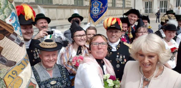 2019, Staatsempfang von Prinz Charles und Camilla am 09.05.2019 in München